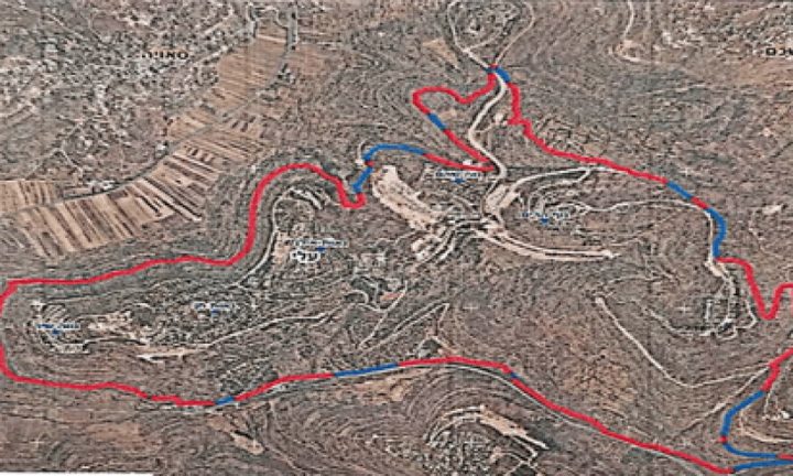 الاحتلال يستولي على 70 دونما من أراضي محافظة نابلس