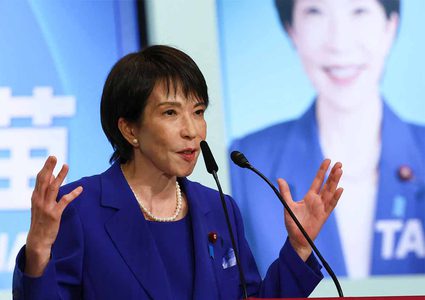 "تاكايتشي" تصبح أول رئيسة وزراء في اليابان