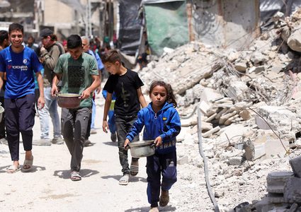 المكتب الإعلامي بغزة : نحو 288 ألف أسرة بلا مأوى في قطاع غزة