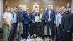 سلطة الأراضي تخصّص قطعة أرض لإنشاء قاعة رياضية تخدم شباب مخيم بلاطة