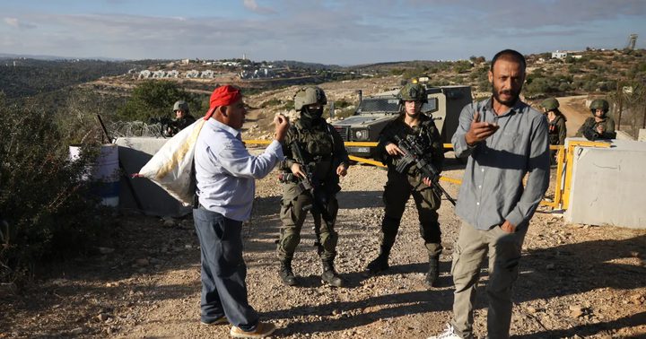 الاحتلال يعتدي على المواطنين في نحالين