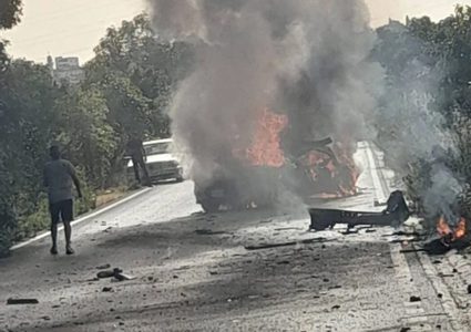 شهيد في غارة للاحتلال استهدفت مركبة شرق لبنان