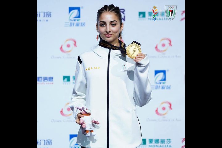 الذهبية الآسيوية تتلألأ بفخر فلسطيني في المنامة..