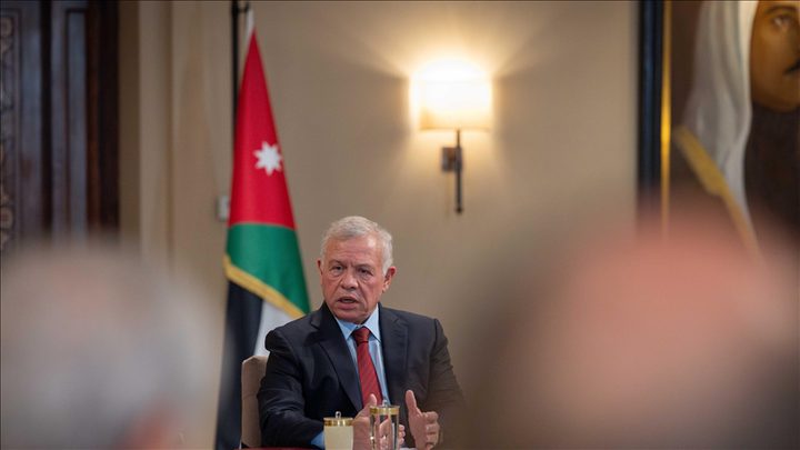 ملك الأردن: سنبقى إلى جانب أهالي غزة ولن نقبل باستمرار الانتهاكات في الضفة