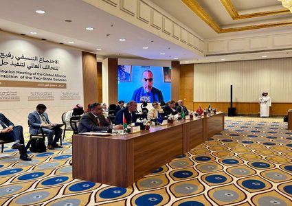 فلسطين تشارك في اجتماع للتحالف الدولي من أجل تنفيذ حل الدولتين في السعودية