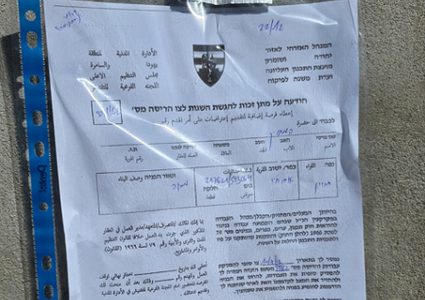 الاحتلال يُخطر بهدم 14 منزلا ومركزا صحيا ومجتمعيا ومنشأة زراعية بمسافر يطا