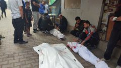 من أمام مستشفى العودة بالنصيرات: مشاهد الحزن بعد مجازر الليل وخرق الاحتلال لوقف إطلاق النار