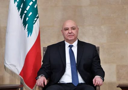 الرئيس اللبناني يطالب الجيش بالتصدي لأي توغل إسرائيلي جنوبي البلاد