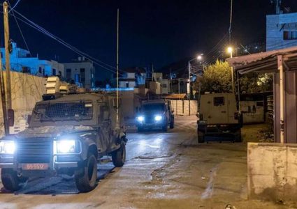 الاحتلال يقتحم قرية المغير شمال شرق رام الله