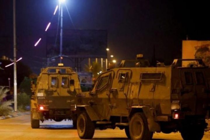 قوات الاحتلال تقتحم المنطقة الشرقية من نابلس