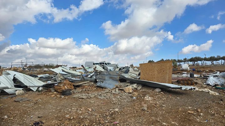 الاحتلال يعتدي على أهالي تجمع بدوي شرق القدس