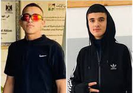 استشهاد طفلين برصاص الاحتلال في الجديرة شمال غرب القدس واحتجاز جثمانيهما