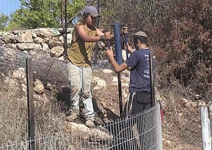 إصابات عقب اعتداء مستوطنين على مزارعين في بورين
