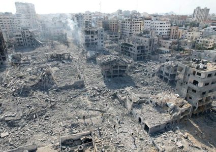 غزة: عملية تبادل الجثامين مستمرة والاحتلال ينسف المزيد من المنازل