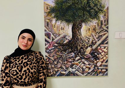 جامعة النجاح تحصد المرتبة الأولى في مسابقة "باقون كجذور الزيتون" للرسم الحر