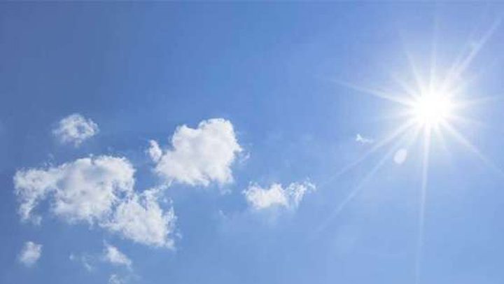 حالة الطقس: درجات الحرارة أعلى من معدلها السنوي