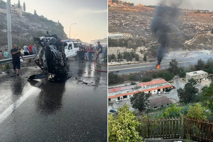 إصابات في استهداف الاحتلال بمسيّرة جنوبي لبنان