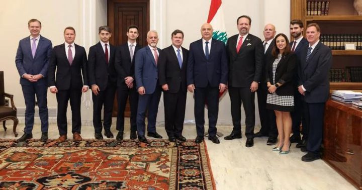 دون أي اشارة لاسرائيل .. وفد أمريكي يحرض من بيروت على سلاح حزب الله