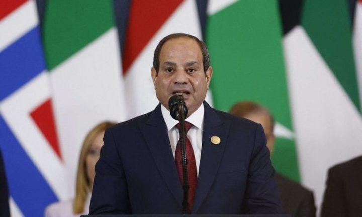 الرئيس المصري يؤكد أهمية تنفيذ جميع مراحل اتفاق وقف الحرب في غزة