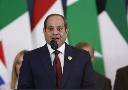 الرئيس المصري يؤكد أهمية تنفيذ جميع مراحل اتفاق وقف الحرب في غزة