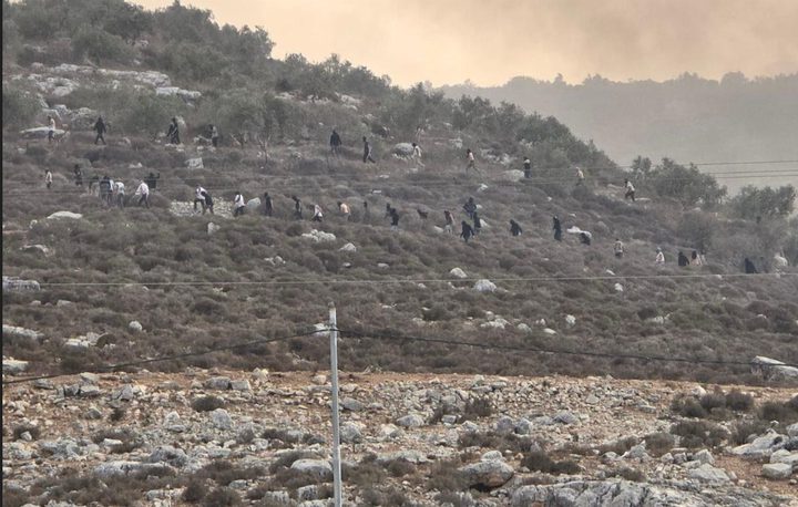 مستوطنون يهاجمون المنطقة الصناعية شرق طولكرم ويضرمون النيران في مركبات المواطنين