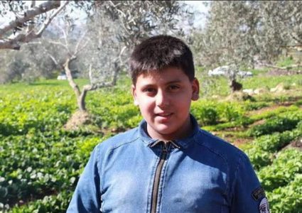 استشهاد الطفل ايسم معلا متأثرًا باصابته بغاز الاحتلال في بيتا بنابلس