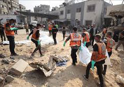 غزة: استخراج 35 جثمانًا مجهولًا من حرب الإبادة للتعرف على هوياتهم