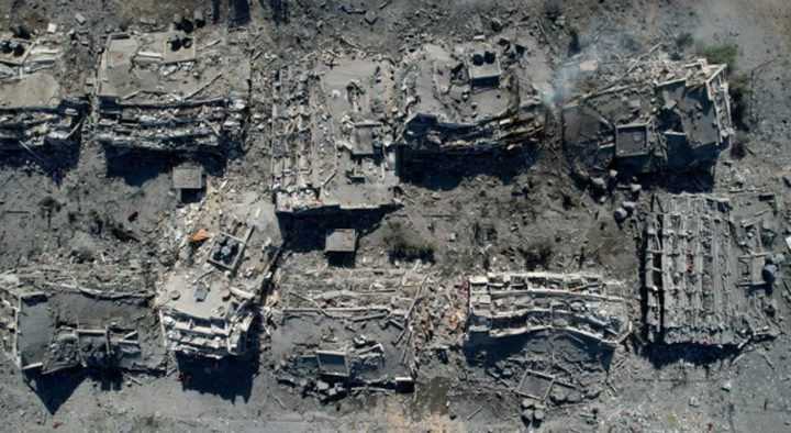 الأقمار الاصطناعية من غزة تكشف: أحياء بأكملها سويت بالأرض منذ وقف إطلاق النار