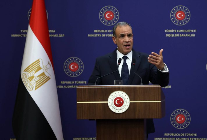 مصر: نبحث مع تركيا المفاوضات بشأن قوّة الاستقرار الدولية في غزة