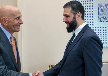 بعد زيارة الشرع إلى واشنطن.. براك يتحدث عن "الخطوة التالية"