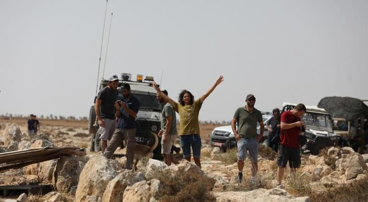 مستوطنون يسرقون معدات ثروة حيوانية ويحرثون أراض في الأغوار الشمالية