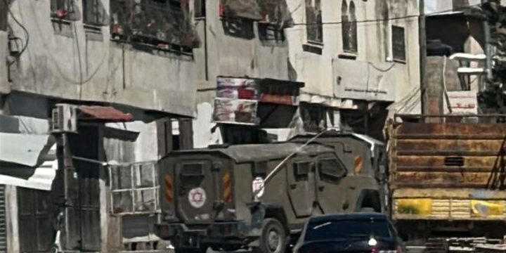 الاحتلال يعتقل أربعة مواطنين من مخيم عسكر القديم شرق نابلس