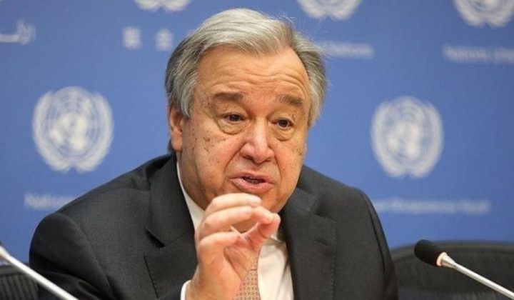 غوتيريش يدين هجوم المستوطنين على مسجد الحاجة حميدة بمحافظة سلفيت