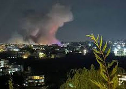 استهداف العاصمة السورية دمشق بالصواريخ