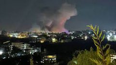 استهداف العاصمة السورية دمشق بالصواريخ