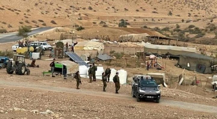 الاحتلال يداهم مدرسة المالح في الأغوار الشمالية