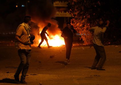 مواجهات مع الاحتلال في بيت فوريك شرق نابلس