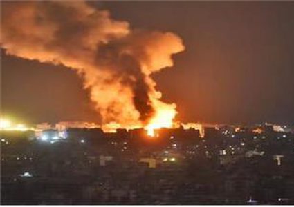 "محدث" 22 شهيدا في قصف الاحتلال مخيم عين الحلوة جنوب لبنان