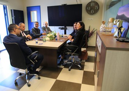 وفد من اليونسكو يزور مركز إعلام النجاح لبحث التعاون ومتابعة التحول الرقمي الحديث
