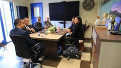 وفد من اليونسكو يزور مركز إعلام النجاح لبحث التعاون ومتابعة التحول الرقمي الحديث