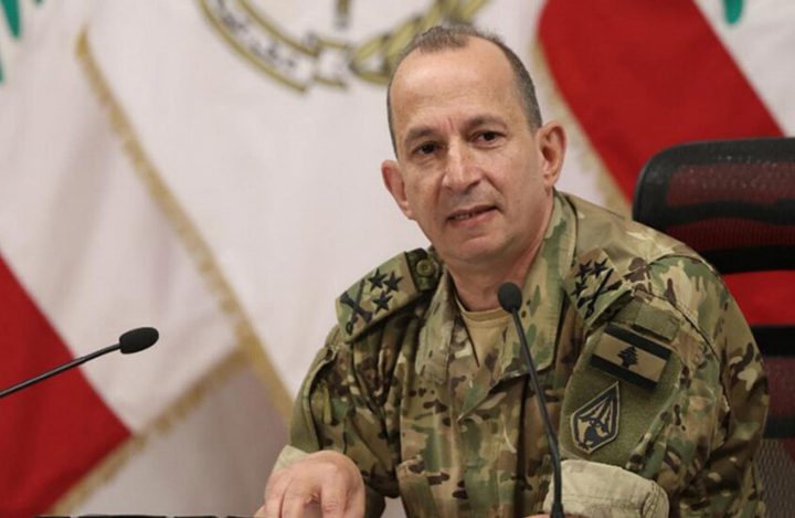 مصادر: أمريكا تلغي اجتماعات مع قائد الجيش اللبناني بسبب بيان عن إسرائيل