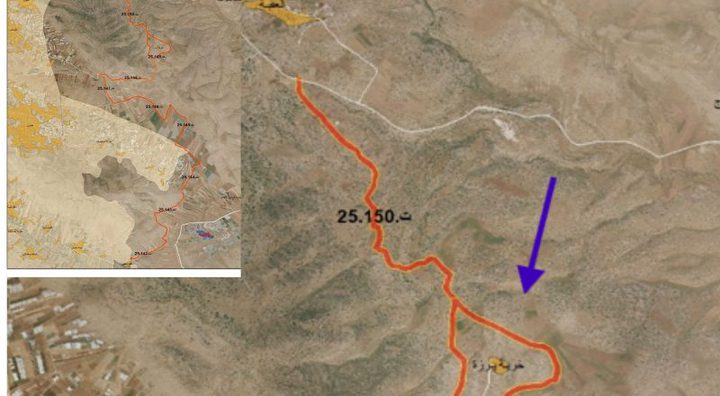 مقاومة الجدار: الاحتلال يستولي على 1042 دونما من أراضي طوباس والأغوار