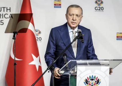 أردوغان: لا سلام عالميا دون إقامة دولة فلسطين على حدود 1967