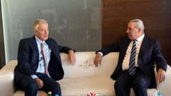 نائب الرئيس يبحث مع توني بلير وممثل أميركي ترتيبات "اليوم التالي" ومستقبل غزة