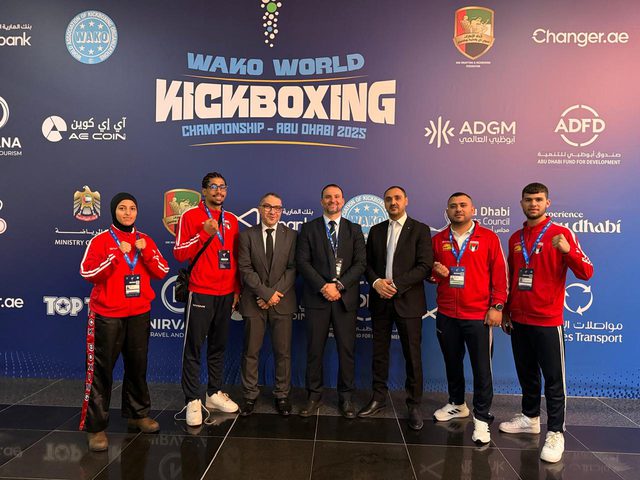 منتخبنا الوطني للكيك بوكسينغ يفتتح مشاركته في بطولة العالم بأبو ظبي