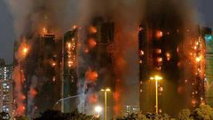 كارثة في هونغ كونغ: 83 قتيلاً وعشرات المصابين في حريق هائل اجتاح مجمعاً سكنياً