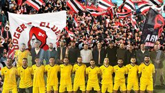 نجوم القدس يخسر أمام النادي الافريقي في مباراة لإحياء يوم التضامن الفلسطيني