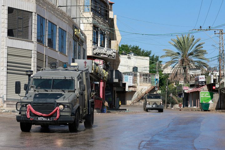 الاحتلال يقتحم قباطية ويفرض منع التجوال