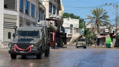 الاحتلال يقتحم قباطية ويفرض منع التجوال