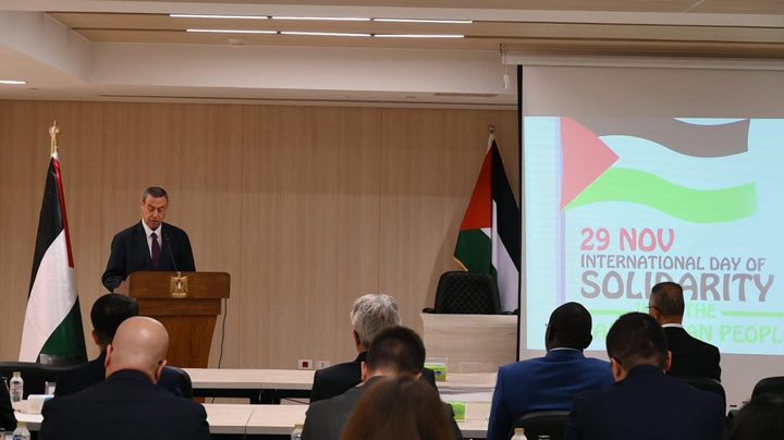 سفارة فلسطين بمصر تنظم عرضا لفيلم "صوت هند رجب" للسلك الدبلوماسي العربي والأجنبي